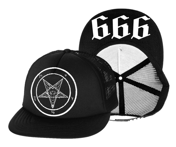 666 Mesh Snapback Hat