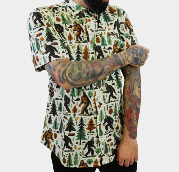 Bigfoot Button Up