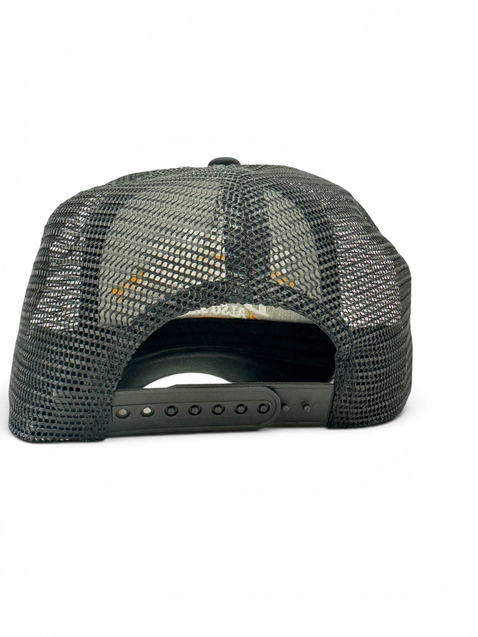 The Brain Says No Mesh Captain Style Hat | Punk Snapback – Western