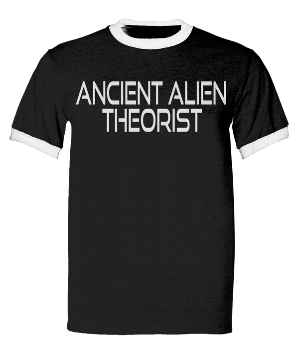 Ancient Alien Theorist Unisex Ringer T-Shirt