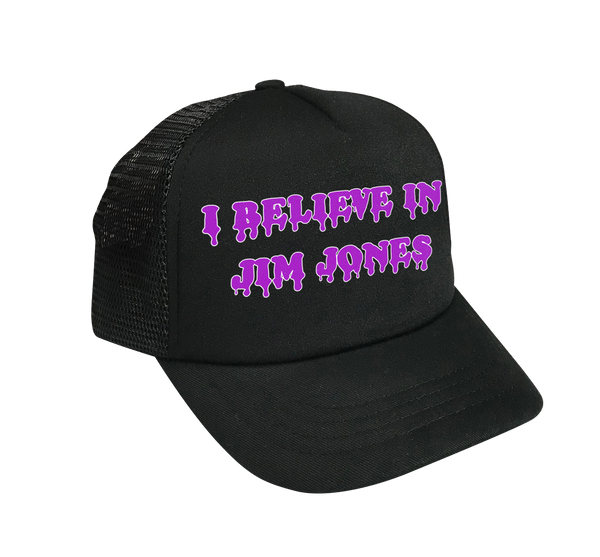 I Believe In Jim Jones Mesh Snapback Hat