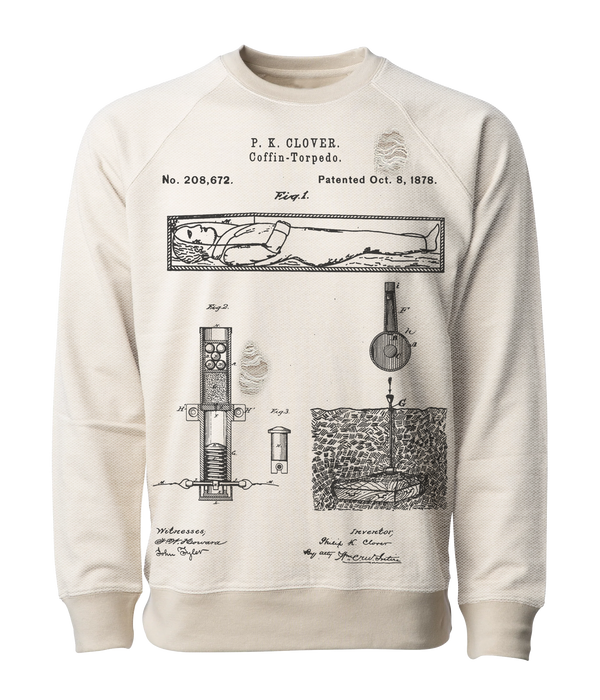 Coffin Torpedo French Terry Sweater Unisex