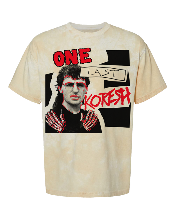 David Koresh "One Last Koresh" shirt