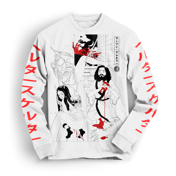 Manson Family Japanese Toshio Saeki style Long Sleeve